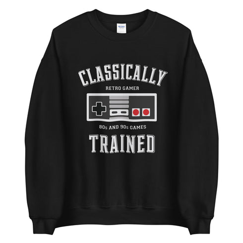 Classically Trained 8-Bit Sweatshirt
